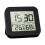 Reloj LCD higrotermógrafo con 2 alarmas Blanco/Negro 3