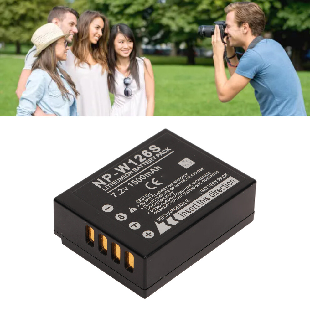 1500Mah Rechargeable Lithium Ion Camera Battery Np W126s For Fuji X Series 8741335619100
