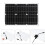 Kit pannello mono 18W 12V 420x280mm Nero/Bianco 1