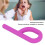 Giocattolo masticabile sensoriale in silicone a forma di P per bambini 5