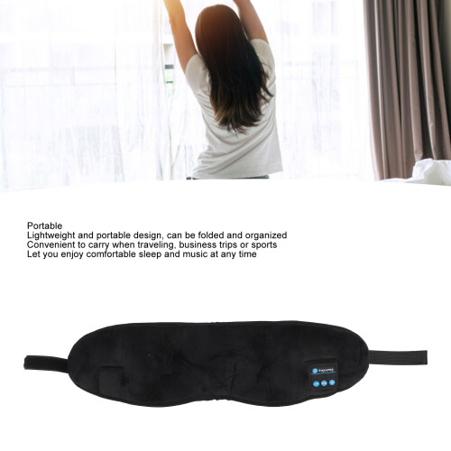 Schlafkopfhörer Stirnband Samt Bluetooth 200mAh 2