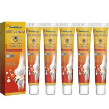 (5pcs)Bone & Joint Gel, Bee Venom Cream, New Zealand Bee Venom Professional Gel, Joint Cream of Neck,Knee,Shoulder,Waist,Legs