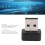 Lector de huellas dactilares USB mini ABS Touch 10 impresiones 3