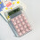 Roseate mini calculatrice à 8 chiffres avec gros boutons 4
