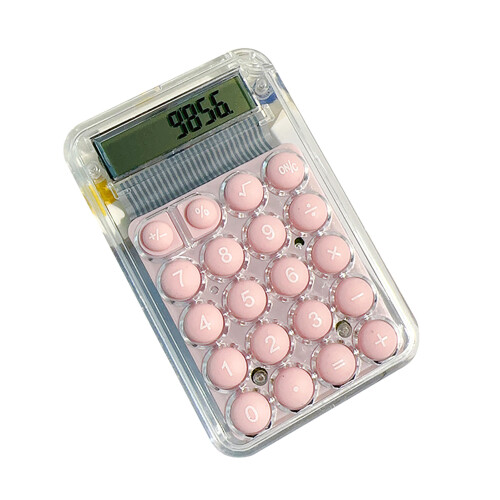 Roseate mini calculatrice à 8 chiffres avec gros boutons 1