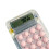 Roseate mini calculatrice à 8 chiffres avec gros boutons 7