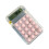 Roseate mini calculatrice à 8 chiffres avec gros boutons 8