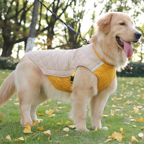 (XL,Reddish Black)Warm Pullover Dog Jacket Versatile Stylish Comfort Dog Clothes for Daily Wear 2