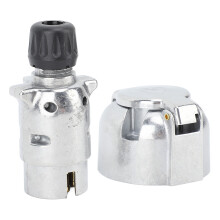 Kit presa a 7 poli per rimorchio DC12V 6A in lega di alluminio
