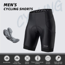Shorts de ciclismo acolchados para hombre - de secado rápido, talla S-XXL