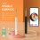 (Black)Ear Wax Removal Tool Kit with Camera Comfortable Painless Ear Picking Spoon Smart Visual Ear Cleaner with 6 Ear Scoops 3