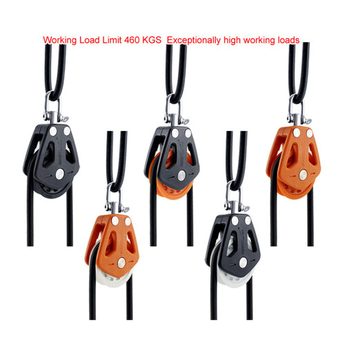 Nylon- und Edelstahl-Segelbootrolle 9,8  5,2 cm 1