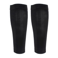 (XL,Black)Elastic Calf Guard Comfortable Breathable Leg Sleeve Quick Dry Nylon Calf Guard for Outdoor Sport Hiking Cycling