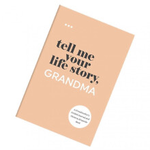 (Grandma)Tell Me Your Life-Story Journal Books Fashion Simple Style Mother's Day Gift