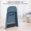 Mini Dustpan Brush Set Navy Blue - 2 Brushes & Dustpan for Table & Countertop 6