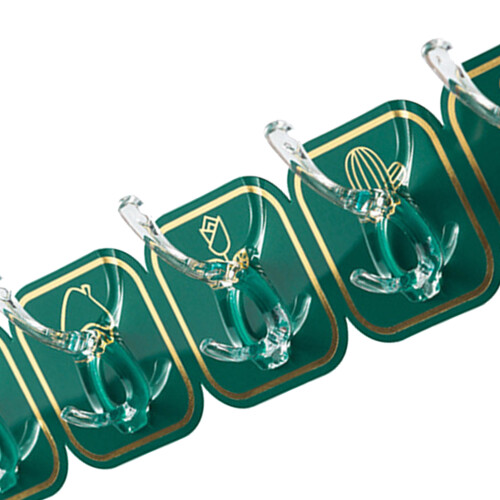 Gancio a striscia lungo verde 37.00g Dimensione: Lungo, Supporto da parete 2