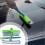 (Green)Recyclable Silicone Window Squeegee Kit Versatile Multi-Purpose Tool for Professional Auto Detailing Finish 3