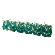 Gancho de tira larga verde, 37,00 g, para montaje en pared PS