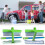 (Green)Recyclable Silicone Window Squeegee Kit Versatile Multi-Purpose Tool for Professional Auto Detailing Finish 4