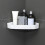Eckregal aus Kunststoff - Dusch-Organizer 13
