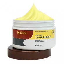(Yellow Caviar)1-3Pcs Collagen Hair Mask Collagen Keratin Hair Mask for Damage Dry Hair Deep Hydration Intenses Repair Conditioning