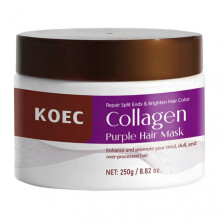 (Purple Hair Mask)1-3Pcs Collagen Hair Mask Collagen Keratin Hair Mask for Damage Dry Hair Deep Hydration Intenses Repair Conditioning