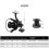 WN6000 Moulinet de mer 0.35/190-argenté 460 g 2