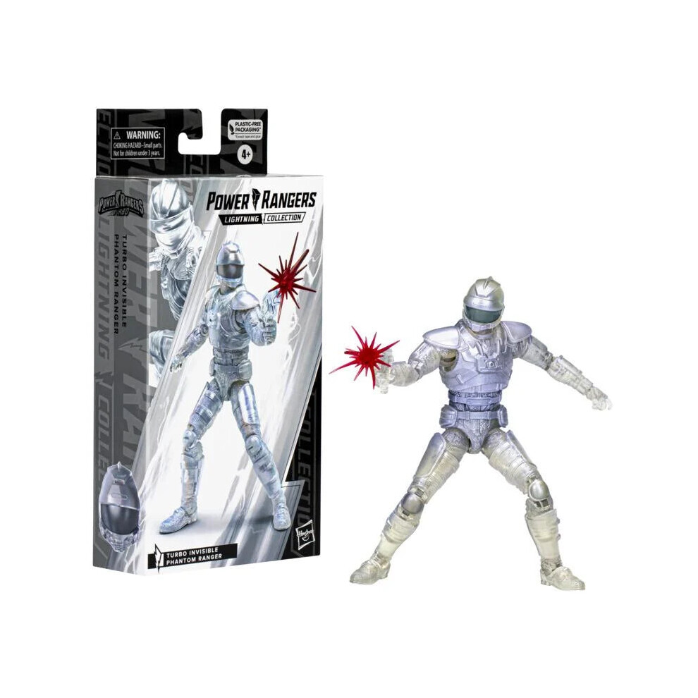 Power Rangers Lightning Collection Turbo Invisible Phantom Ranger Action Figure
