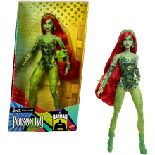 Barbie Signature Poison Ivy Sammlerpuppe mit posierbarem Körper, ikonischem Outfit & Zubehör