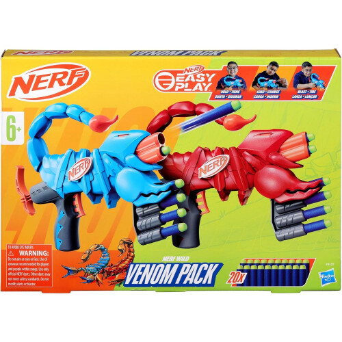 Nerf Nerf Pro Nerf Wild Venom Pack Blaster 2-Pack
