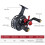 High-Stem Floßrolle 0.3mm-120m Carbon 191.5g 7