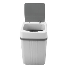 Bewegungssensor Mülleimer, smarter wasserfester automatischer Abfalleimer mit Deckel, für Schlafzimmer, Badezimmer, Küche, Büro, 12L