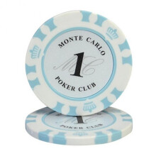 (Face Value 1)Poker Chip Mahjong Texas Hold'em Poker Chip High End Game Card Casino Supplies