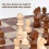 Ensemble en bois 3-en-1 Échecs, Dames et Backgammon 34x17cm 6