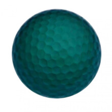 (Green)Double Layer Colorful Golfs Gift Ball Wear Resistant Durable Golfs Ball Golfs Equipment