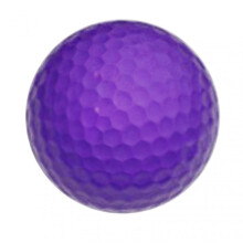 (Purple)Double Layer Colorful Golfs Gift Ball Wear Resistant Durable Golfs Ball Golfs Equipment