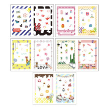 10 Stück DIY Scrapbook Aufkleber Premium-Material Fotocollage-Aufkleber