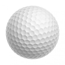 (White)Double Layer Colorful Golfs Gift Ball Wear Resistant Durable Golfs Ball Golfs Equipment