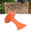 Orange geschmiedeter Stahl manueller Anzündholzspalter 1