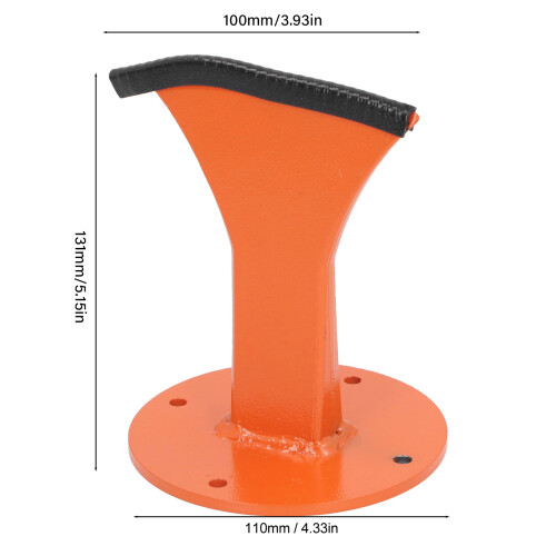 Orange geschmiedeter Stahl manueller Anzündholzspalter 1