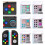 (A)For Switch 2 Silicone Button Covers Thumb Grip Set Easy to Install for Switch 2 Accessories 2