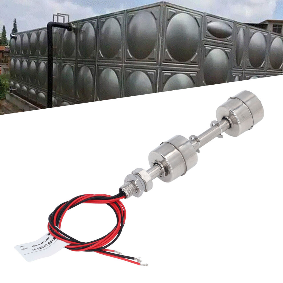 0Â220V Double Ball Float Switch For Water Level Control 120Mm 400Mm Wire 8101335629095