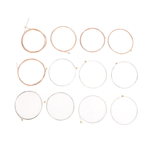 12 Stk Akustik-Saiten R12 12-52 Phosphor-Bronze 2