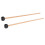 2PCS Glockenspiel Mallet Set, Rubber & Solid Wood, 16.5 Inch 8