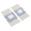 2 pièces de genouillères de compression fines XL gris clair 1