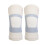 2 pièces de genouillères de compression fines XL gris clair 2