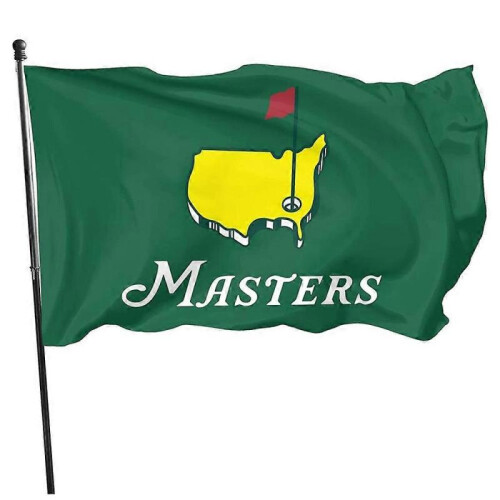 Masters Flag 3x5ft Double Sided Indoor Outdoor Decor Banner American Golf Flags