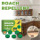 (3 Boxes)Cockroach Busters Reusable Bugs Roach Bait Trap Box for Household Kitchen 2