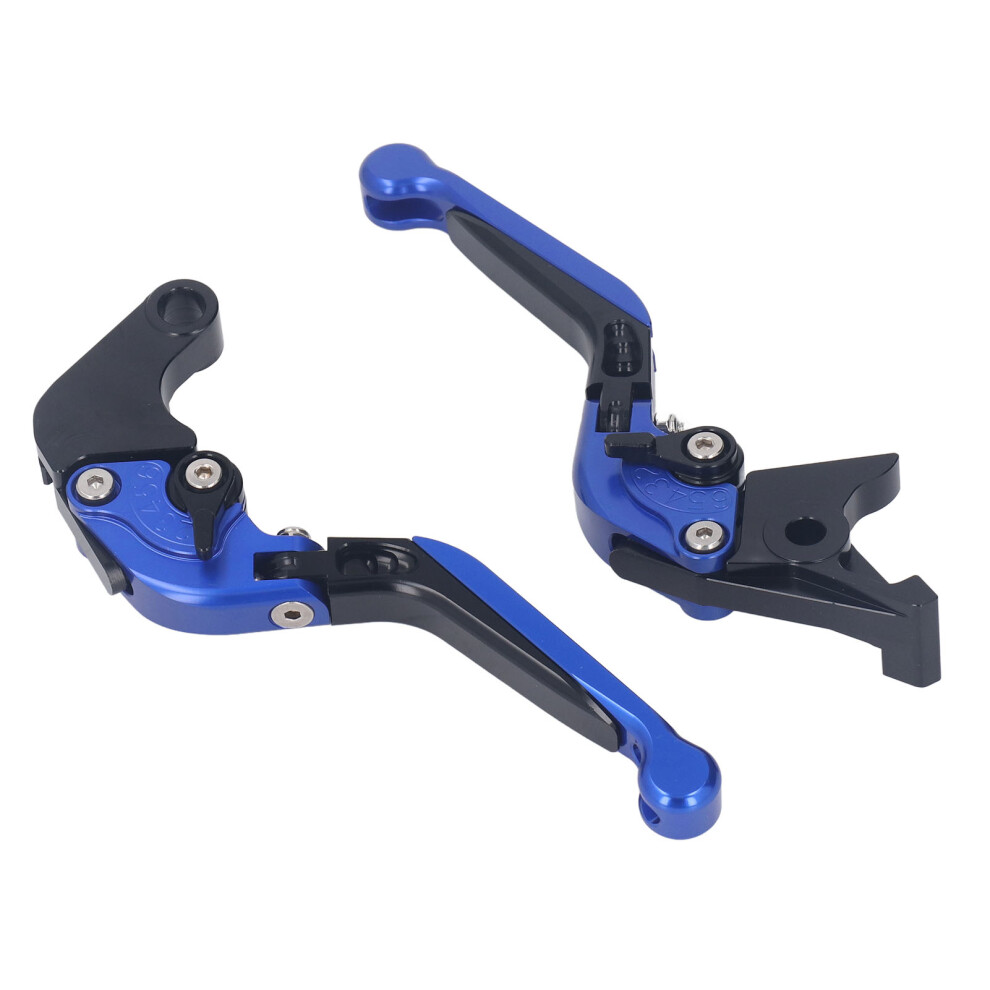 Adjustable Cnc Aluminum Motorcycle Clutch Lever For Cbr650f Cb650f R Blue 7651335631174