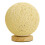 Lampe de table LED à boule en rotin 3 W, à intensité variable, naturelle 3